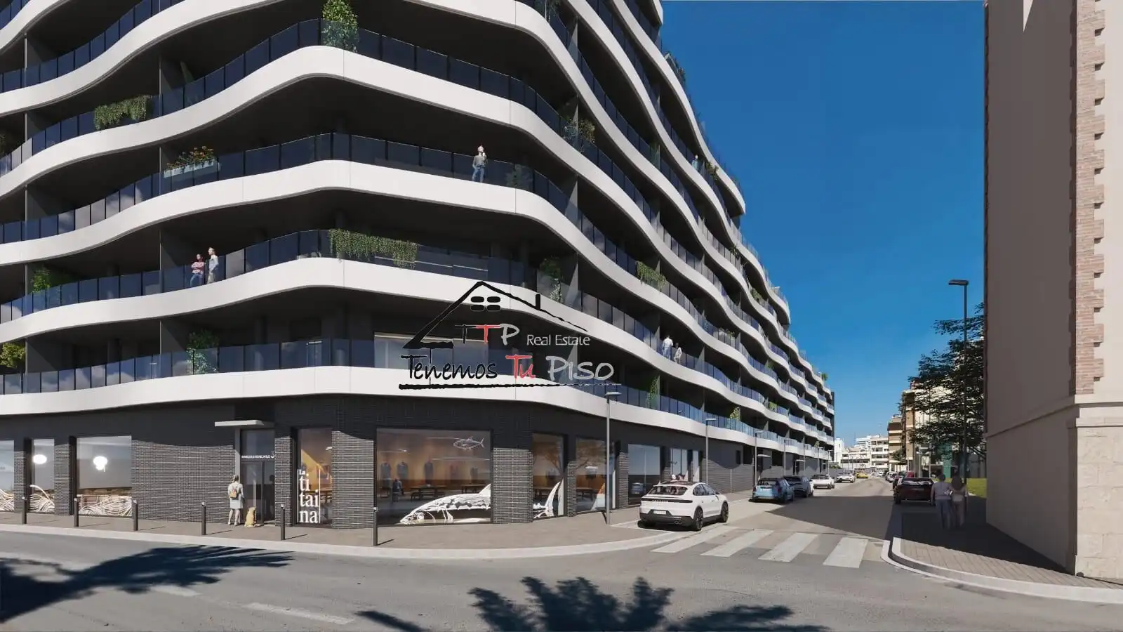 Exterior view of Flat for sale in Benicarló  with Air Conditioner, Heating and Private garden