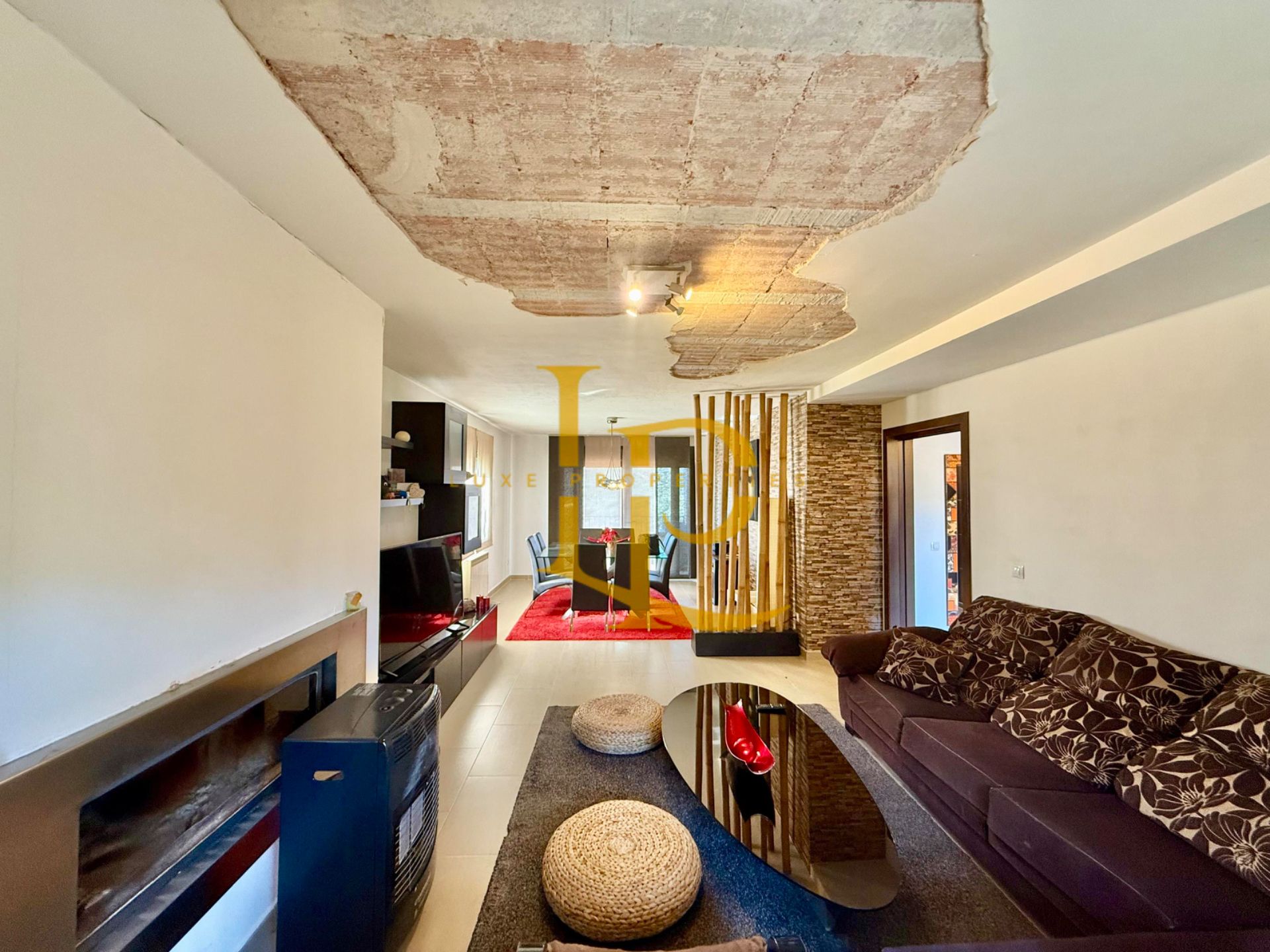 Living room of House or chalet for sale in El Casar  with Heating, Private garden and Terrace