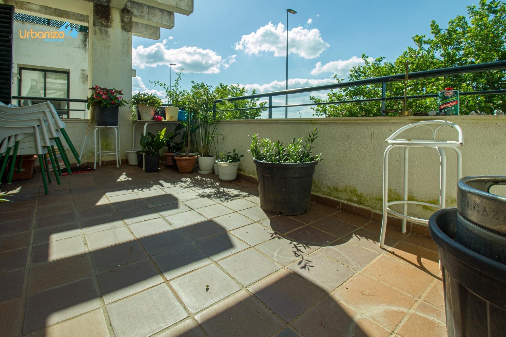Terrassa de Pis en venda en Badajoz Capital amb Aire condicionat, Calefacció i Jardí privat