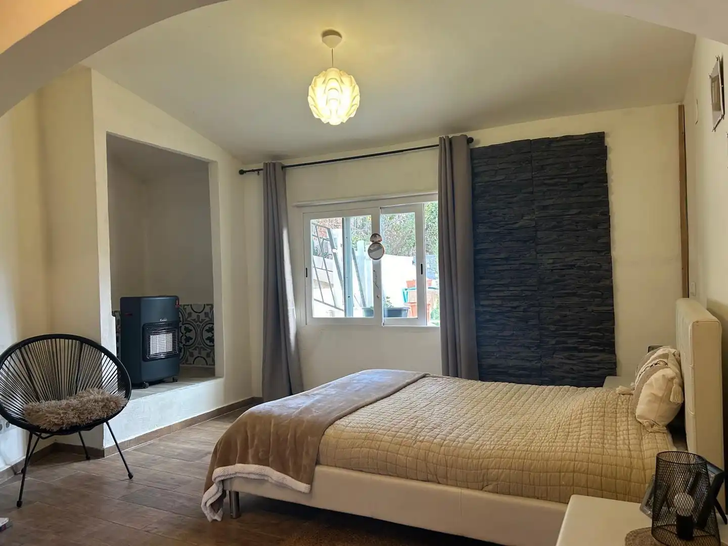 Bedroom of Houses for sale in Polop  with Air Conditioner, Private garden and Storage room