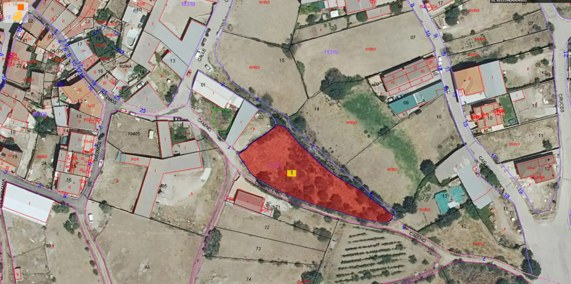 Residential land for sale in Camino Cementerio 3, imagen 3