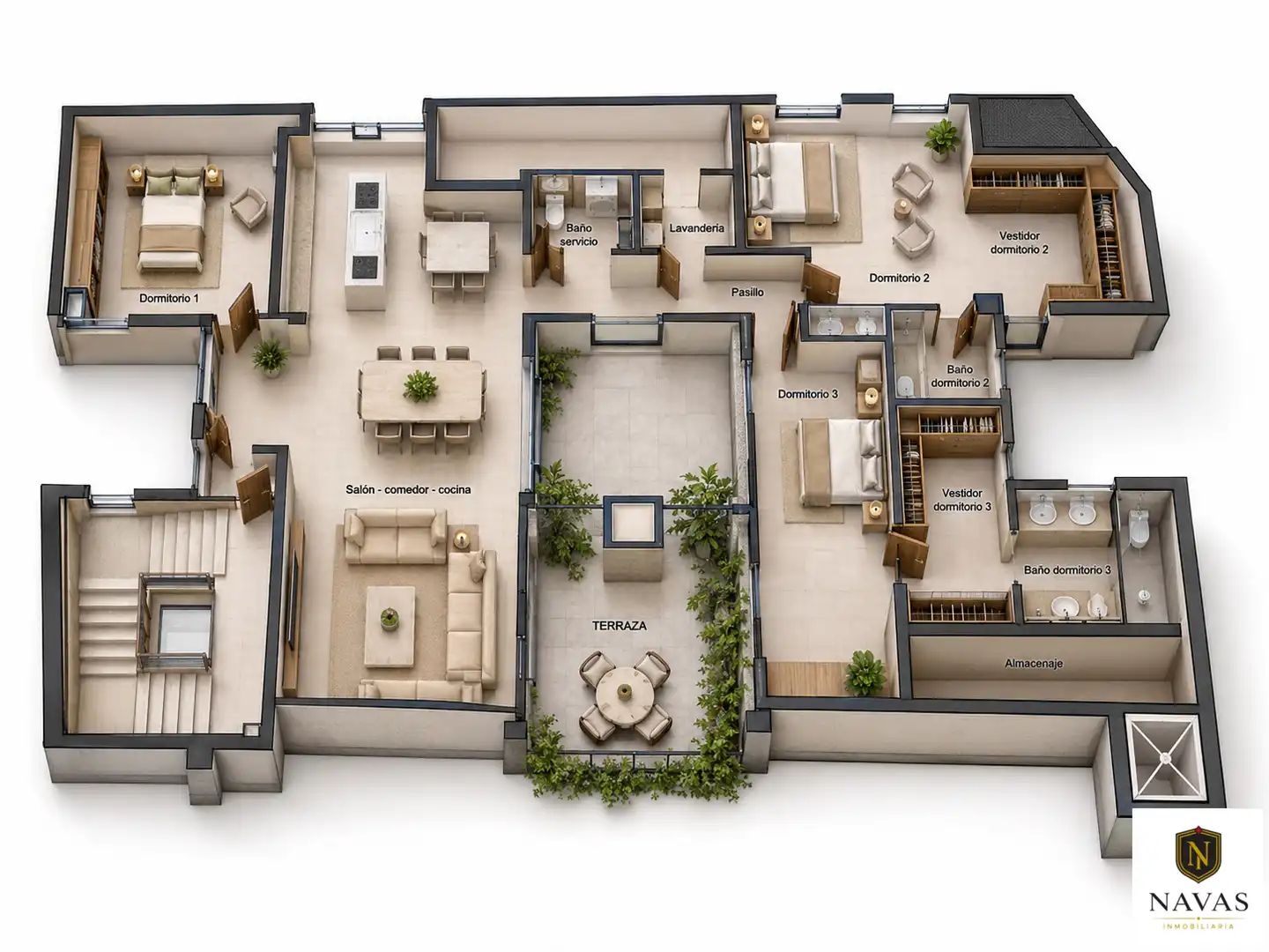 Attic for sale in Vigo   with Air Conditioner, Heating and Parquet flooring