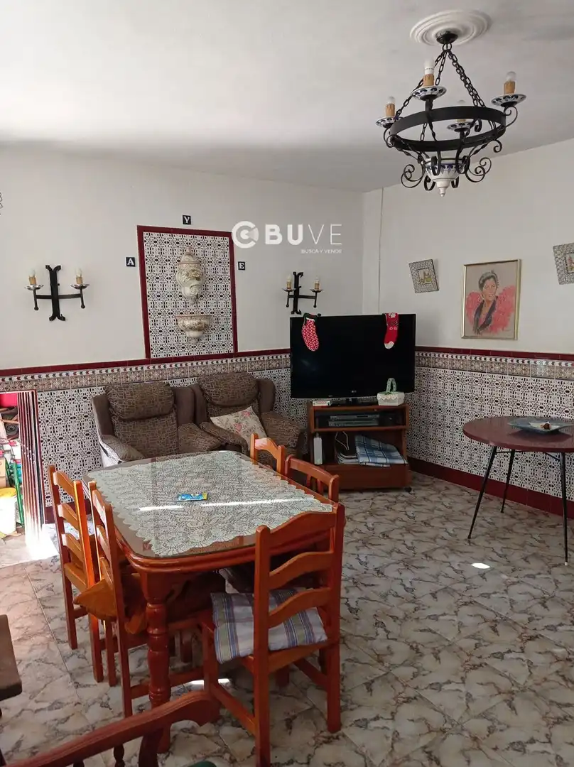 Sala d'estar de Casa o xalet en venda en Zufre amb Aire condicionat, Calefacció i Terrassa
