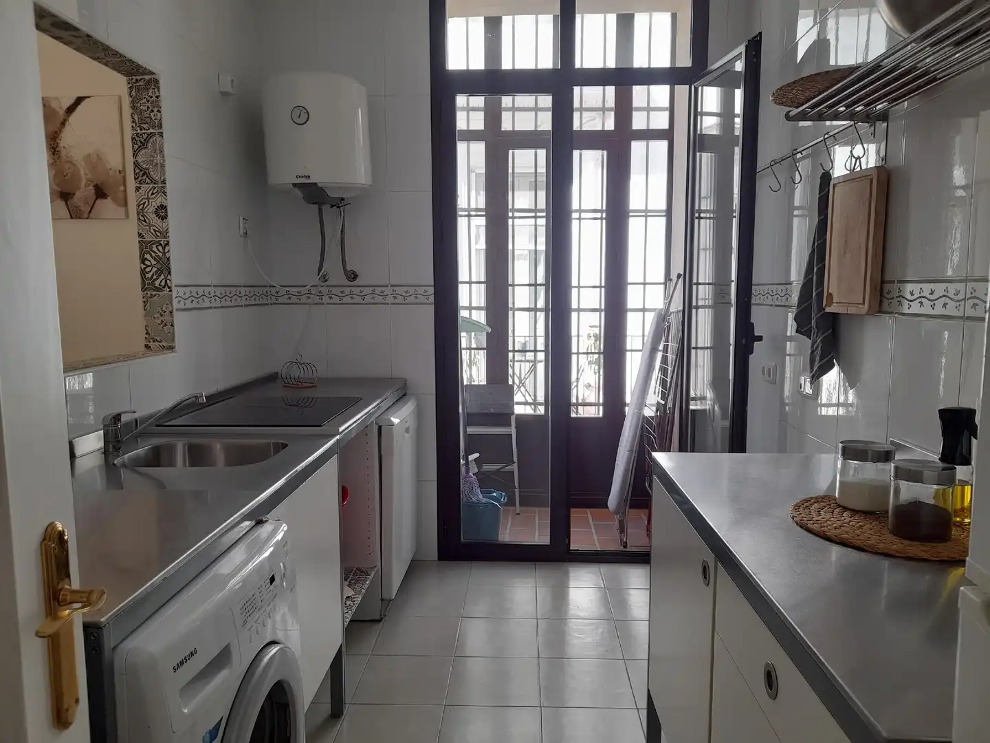 Cocina de Apartamento en venta en Jerez de la Frontera con Jardín privado, Terraza y Trastero