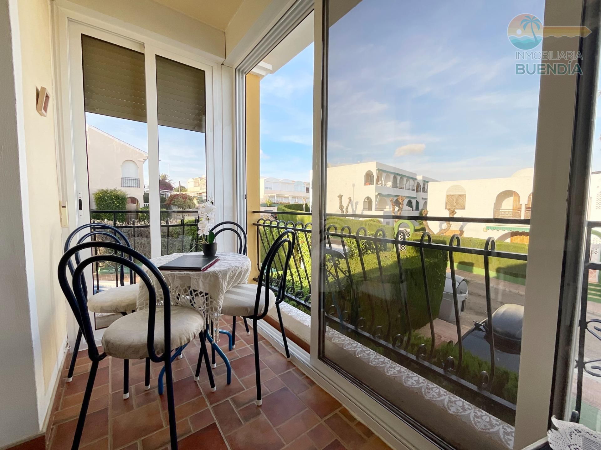 Balcony of Attic for sale in Mazarrón  with Air Conditioner, Parquet flooring and Balcony