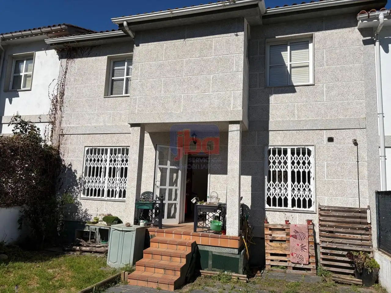 Exterior view of Houses for rent in Ourense Capital   with Heating, Private garden and Balcony
