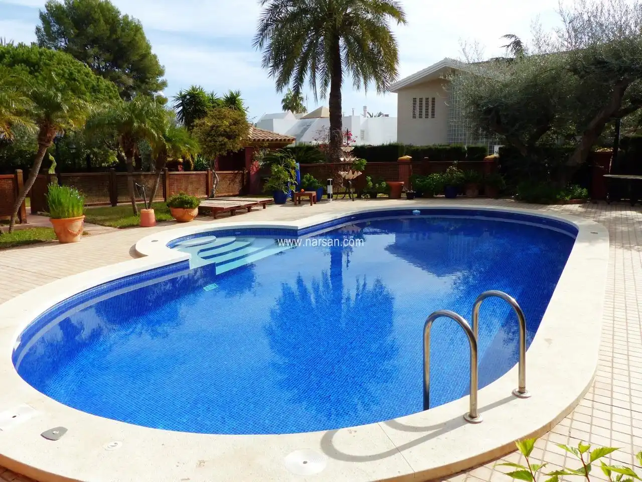 Piscina de Casa o chalet en venta en Oropesa del Mar / Orpesa con Aire acondicionado, Jardín privado y Terraza