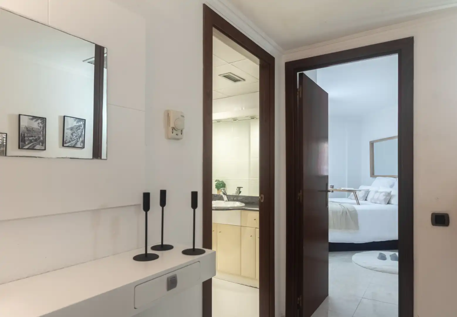 Badezimmer von Maisonette zum Verkauf in Rubí mit Klimaanlage, Heizung und Möbliert