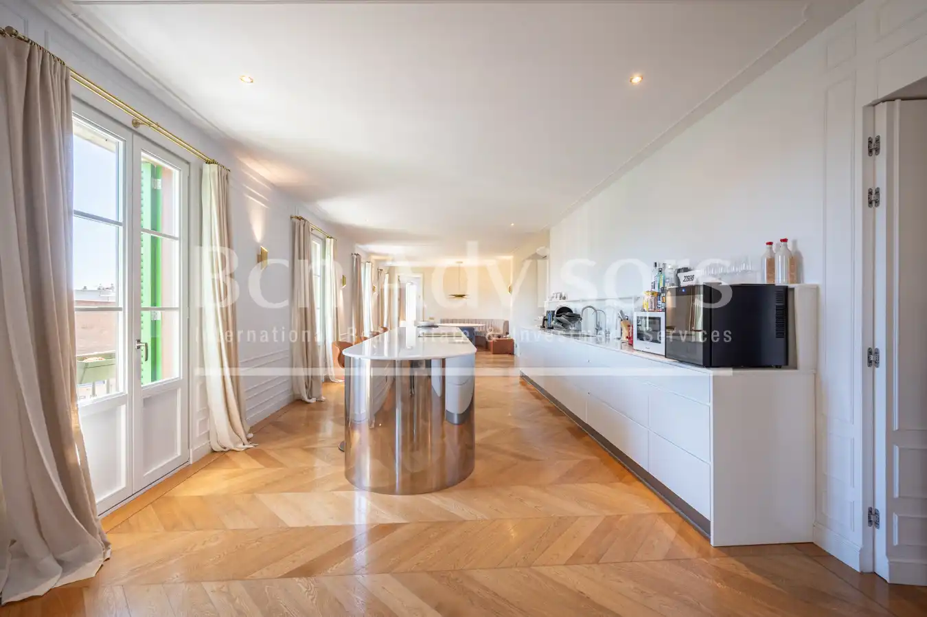 Cocina de Ático en venta en Barcelona con Aire acondicionado, Calefacción y Parquet