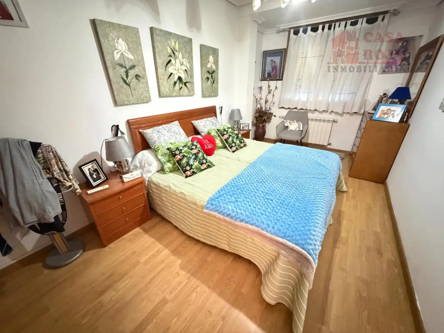 Bedroom of Detached homes for sale in Moaña  with Heating, Parquet flooring and Terrace