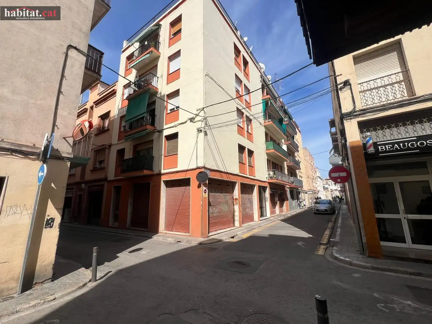 Vista exterior de Piso en venta en Vilanova i la Geltrú