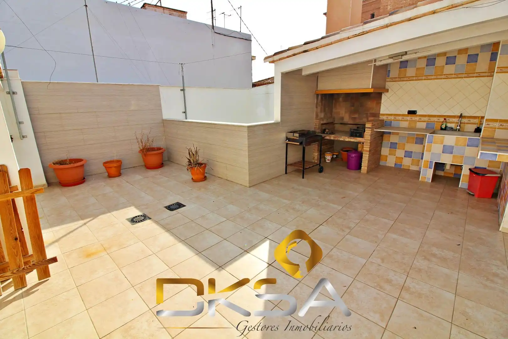 Terraza de Casa o chalet en venta en Vila-real con Aire acondicionado, Calefacción y Jardín privado