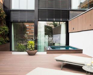 Terrace of Duplex to rent in  Barcelona Capital  with Air Conditioner, Terrace and Swimming Pool