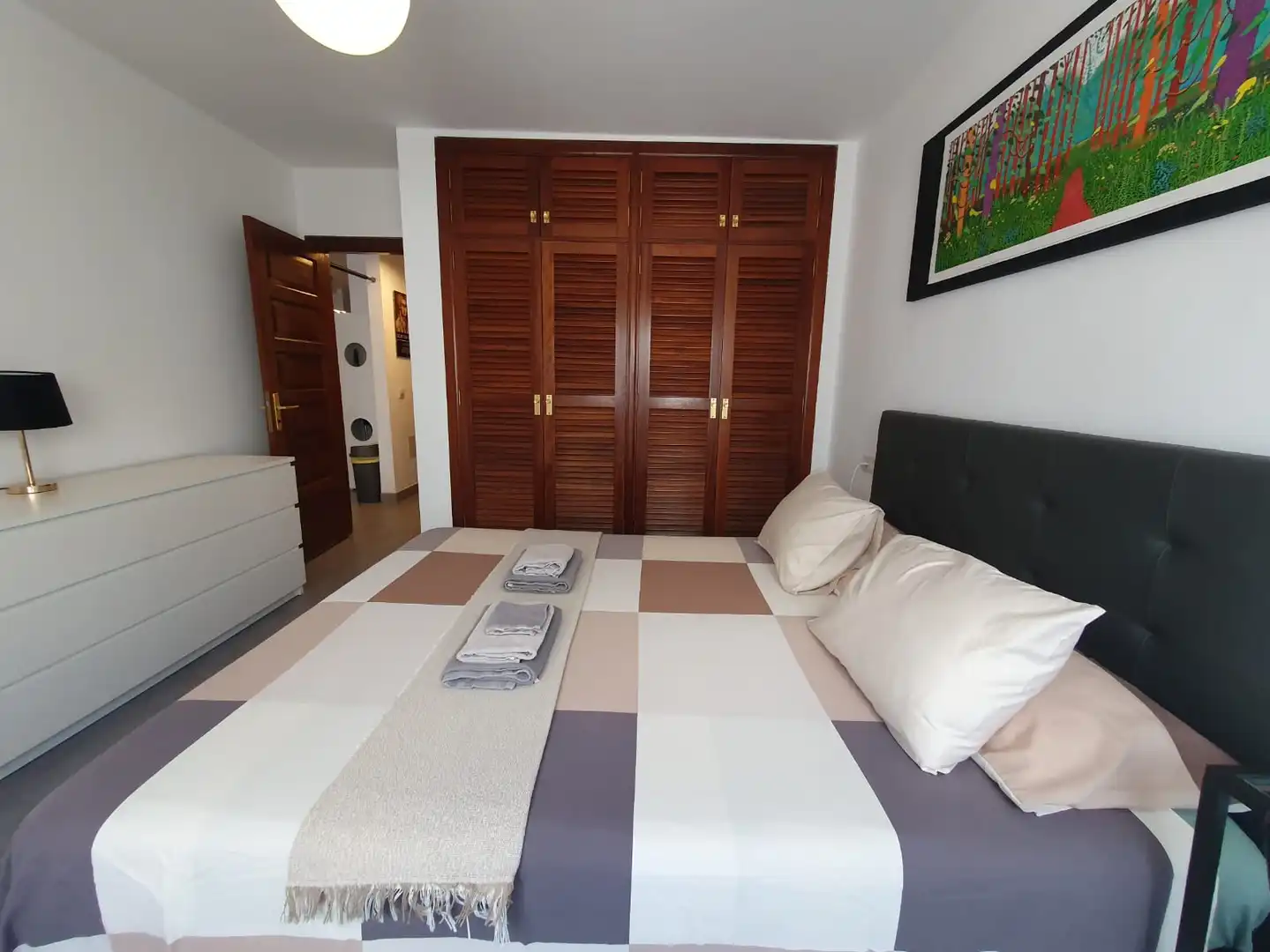 Bedroom of Apartments for rent in Granadilla de Abona  with Furnished, Oven and Washing machine