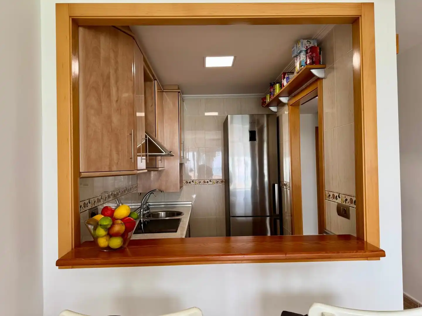 Kitchen of Apartments for rent in Alicante / Alacant  with Air Conditioner, Furnished and Community pool