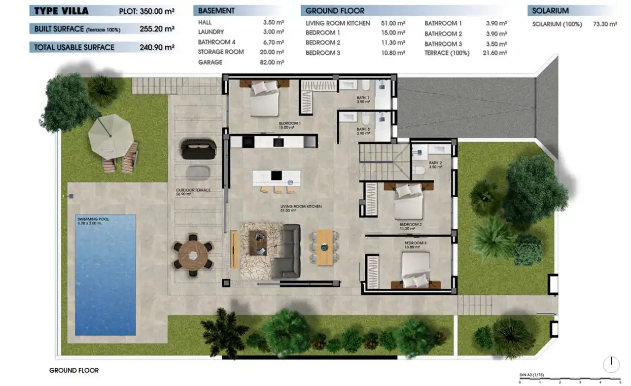 Villa mit Pool zum Verkauf in Centro, imagen 32