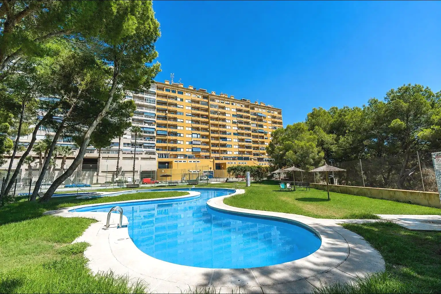 Swimming pool of Apartments for sale in Orihuela  with Air Conditioner, Swimming Pool and Furnished