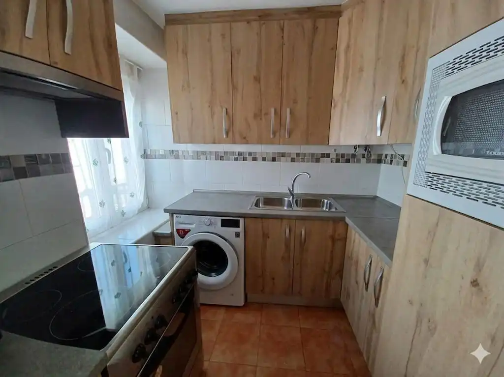 Cocina de Piso en venta en Villalgordo del Júcar con Calefacción, Amueblado y Balcón