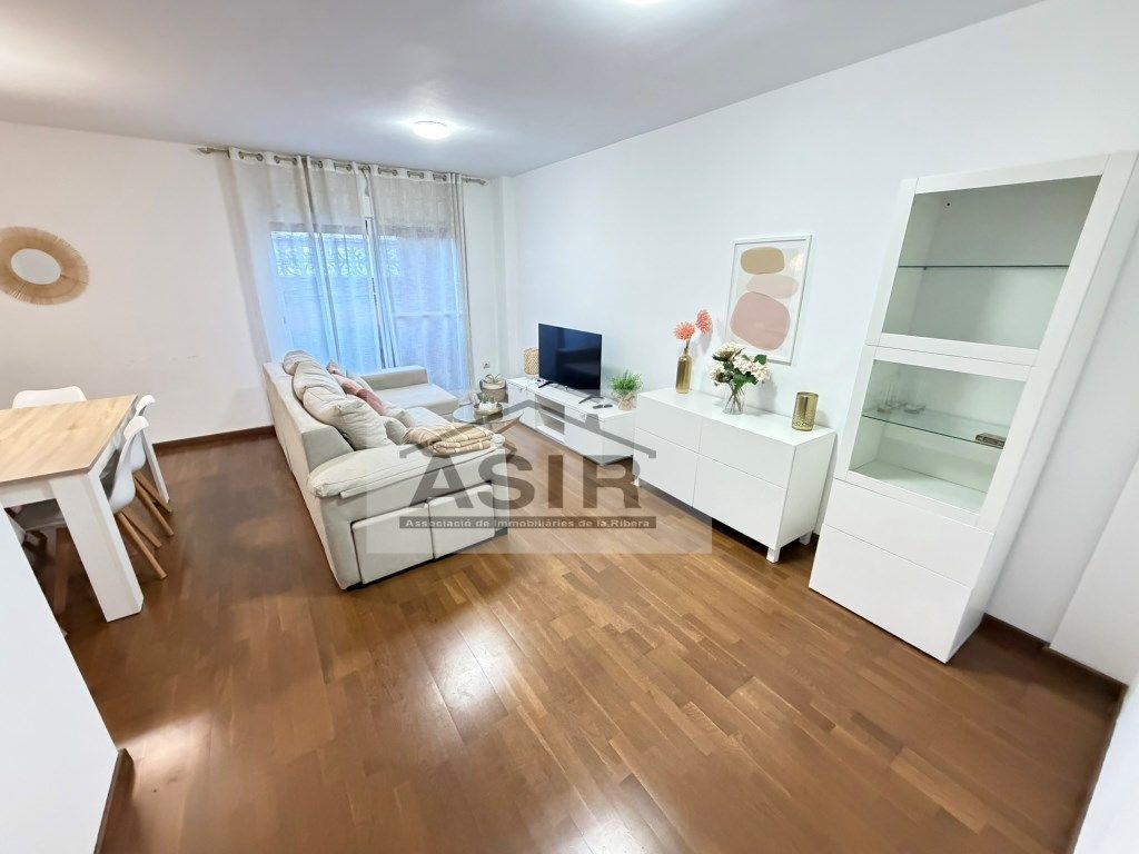 Living room of Flat to rent in Alzira  with Air Conditioner and Terrace