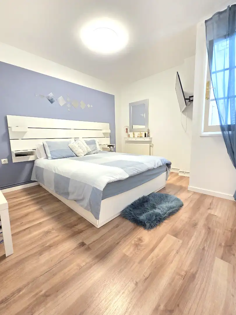 Schlafzimmer von Maisonette zum Verkauf in Cerdanyola del Vallès mit Klimaanlage, Heizung und Parkett