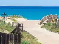 Außenansicht von Wohnung zur Miete in Torrevieja mit Klimaanlage und Schwimmbad