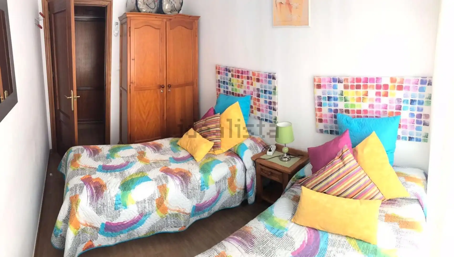 Habitación de Piso de alquiler en Málaga con Aire acondicionado, Amueblado y Balcón