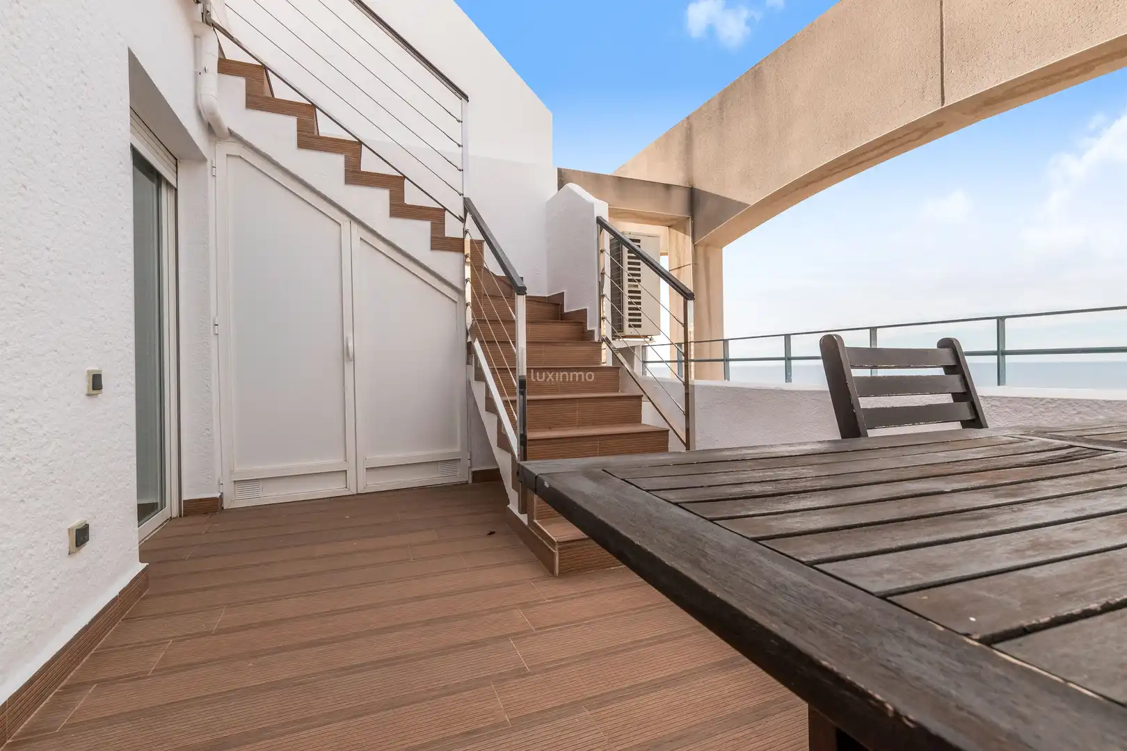 Terrasse von Maisonette zum Verkauf in Benidorm mit Klimaanlage, Heizung und Terrasse