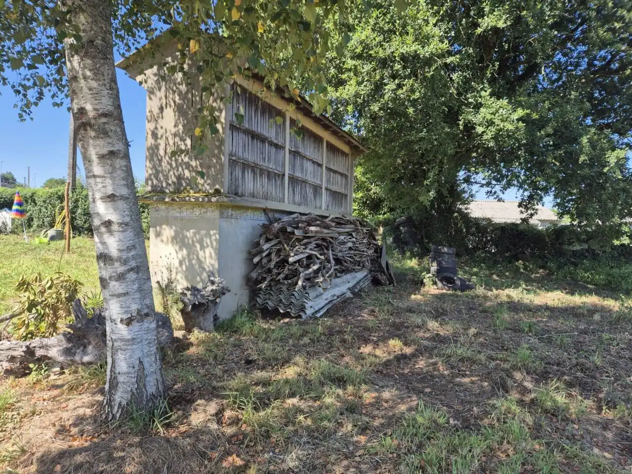 Vista exterior de Casa o chalet en venta en Mesía con Jardín privado