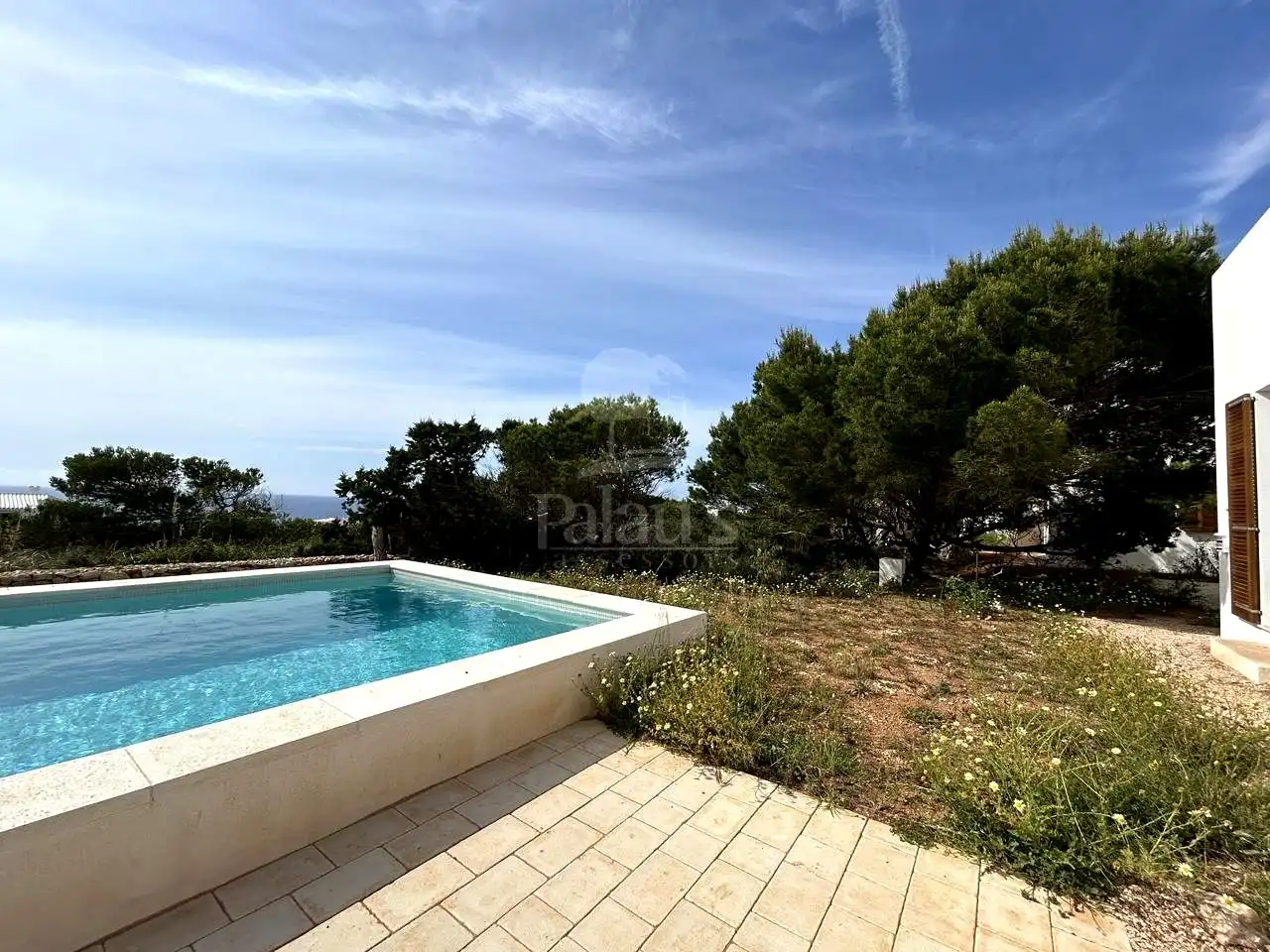 Garten von Haus oder Chalet zur Miete in Ciutadella de Menorca mit Gemeinschaftspool