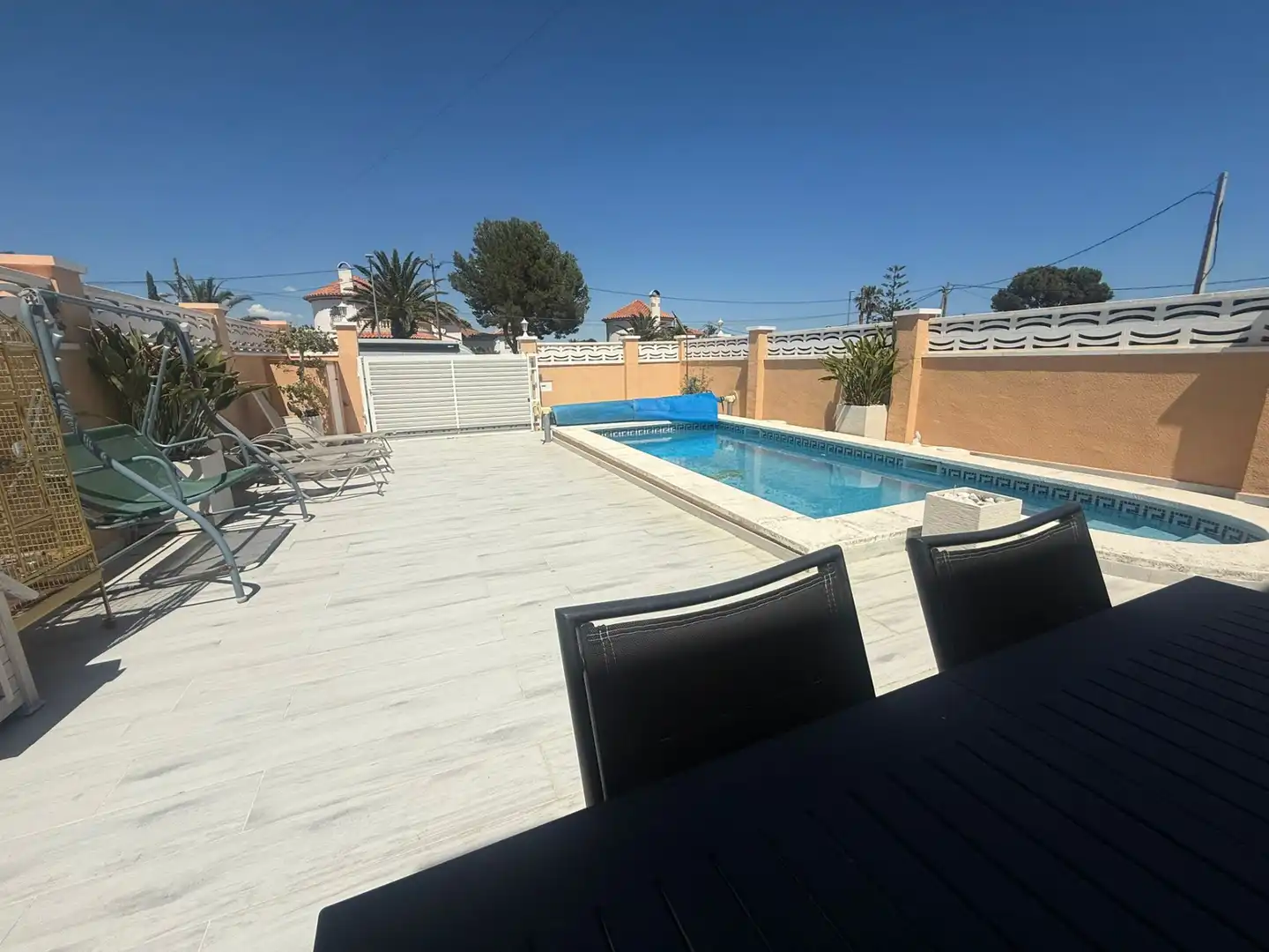Swimming pool of Houses for sale in Mont-roig del Camp  with Air Conditioner, Heating and Private garden