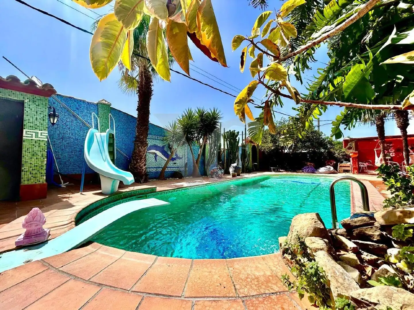 Swimming pool of Houses for sale in Chiclana de la Frontera