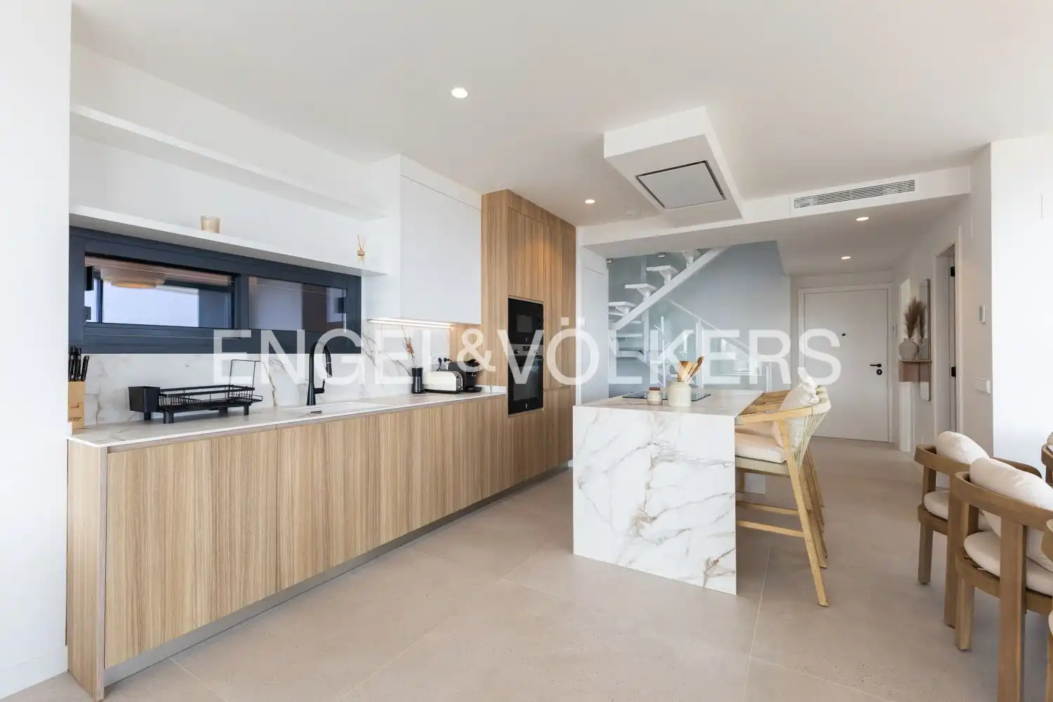 Cocina de Ático en venta en Dénia con Aire acondicionado, Calefacción y Jardín privado