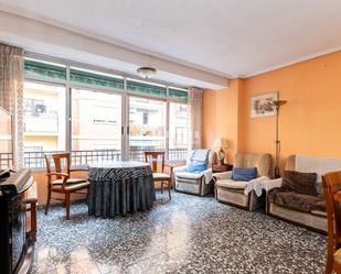 Living room of Flat for sale in  Valencia Capital  with Air Conditioner and Terrace