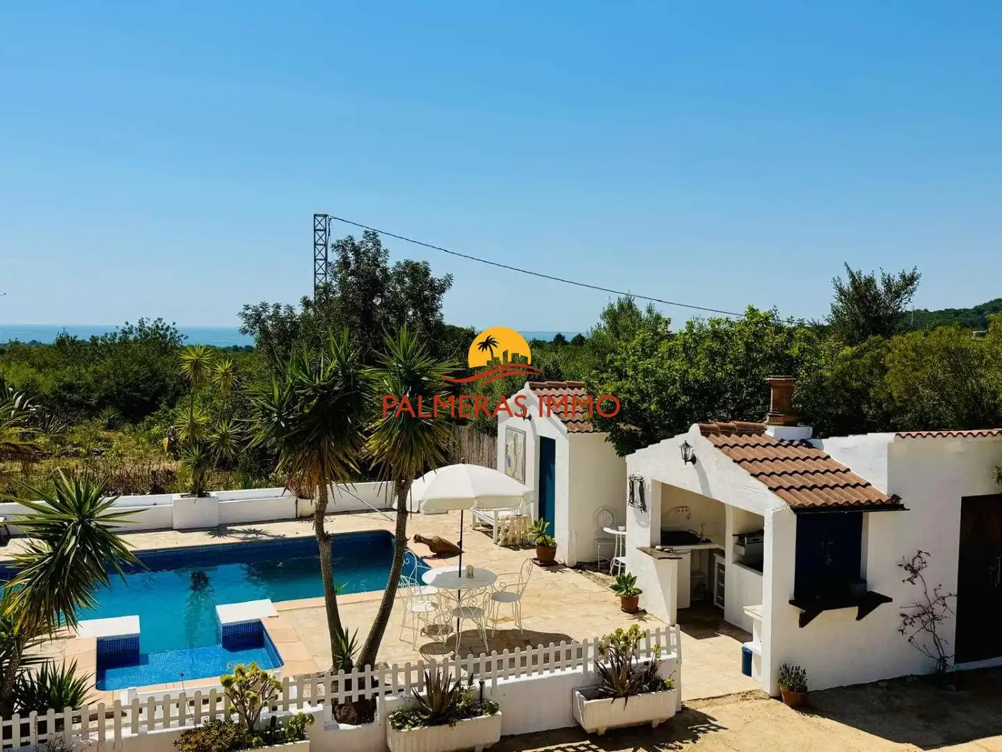 Vista exterior de Finca rústica en venta en L'Ametlla de Mar  con Trastero y Piscina