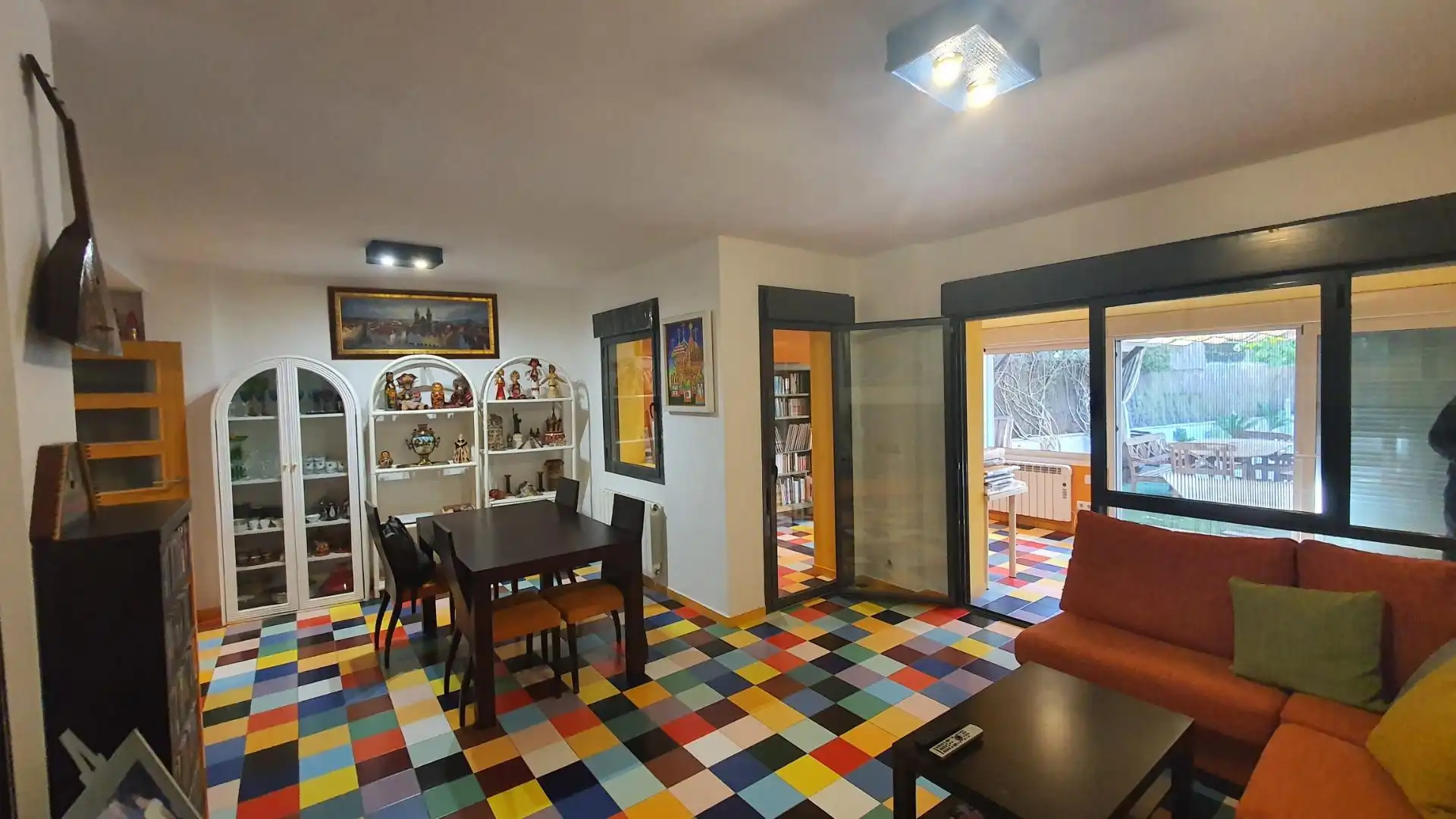 Dining room of Detached homes for sale in Canet de Mar  with Air Conditioner, Private garden and Terrace