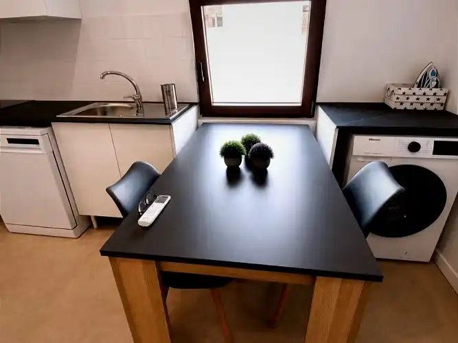 Kitchen of Flat for rent in Almenara  with Air Conditioner, Heating and Furnished