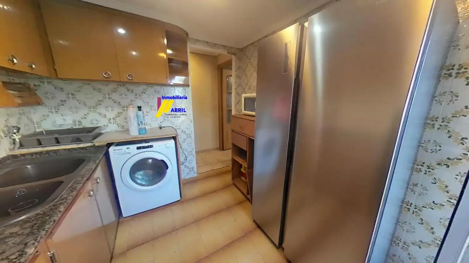 Kitchen of Flat for sale in Alfafar  with Air Conditioner, Terrace and Balcony