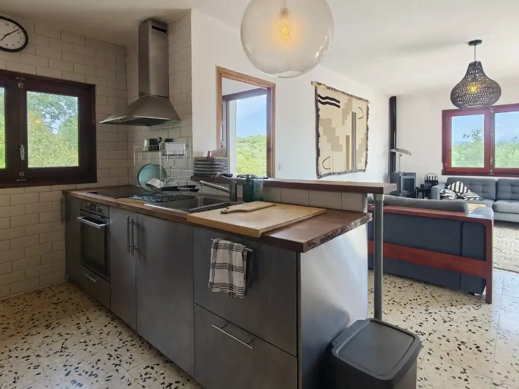 Cocina de Casa o chalet en venta en La Puebla de Castro