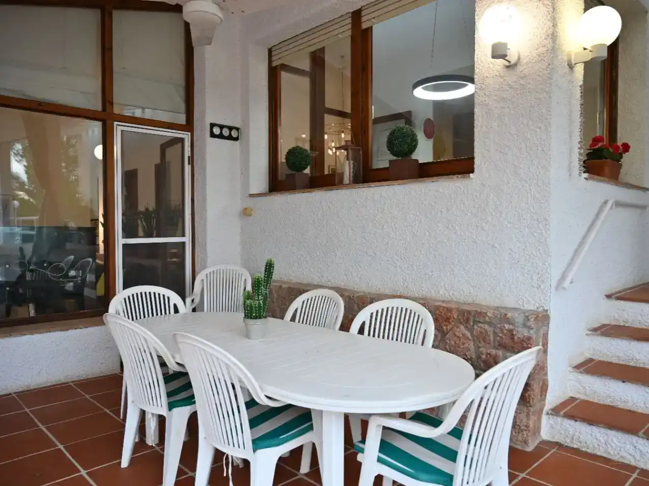 Terrassa de Casa o xalet en venda en Tortosa amb Aire condicionat i Piscina