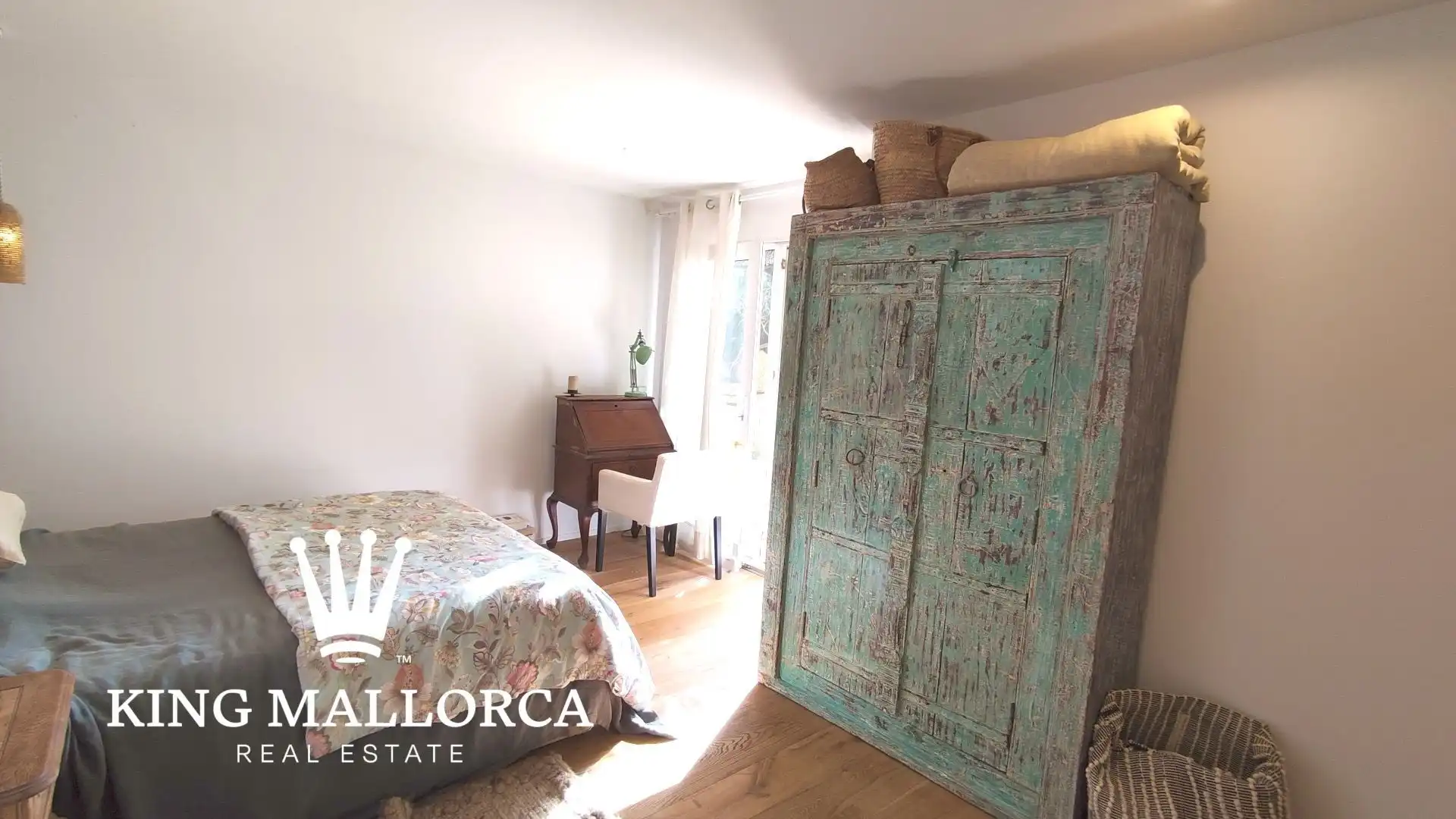 Schlafzimmer von Wohnungen zur Miete in Calvià mit Klimaanlage, Heizung und Terrasse