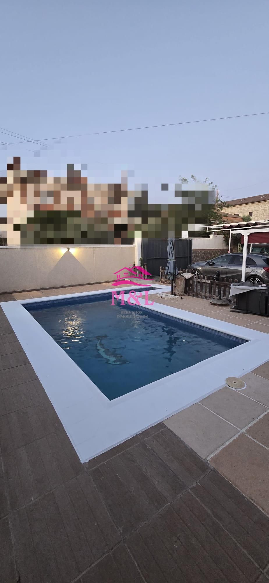 Swimming pool of House or chalet for sale in Mérida  with Air Conditioner, Heating and Swimming Pool