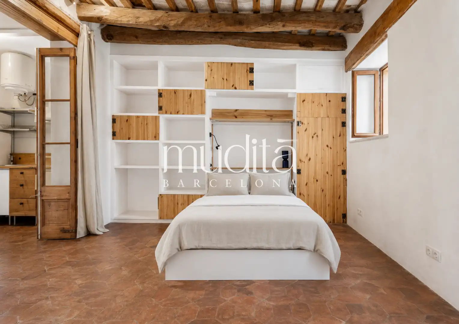 Bedroom of Apartments for sale in Barcelona  with Heating and Alarm