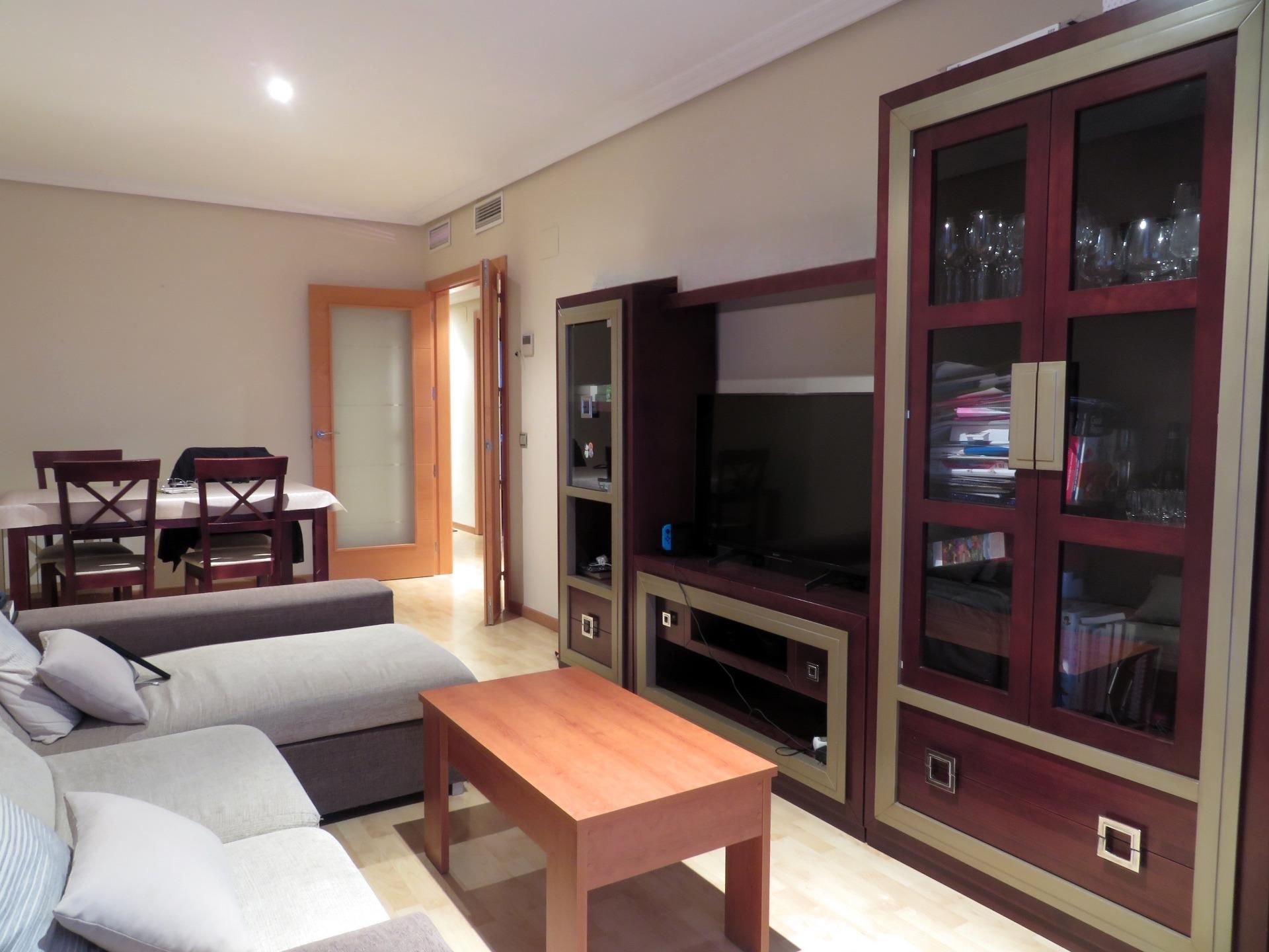 Living room of Apartment for sale in Badajoz Capital  with Air Conditioner, Heating and Private garden