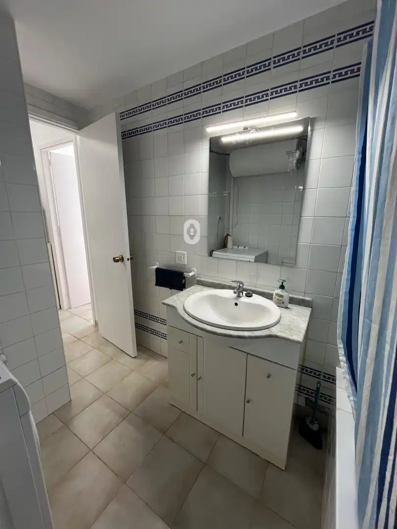 Baño de Estudio de alquiler en Pollença con Jardín privado, Terraza y Amueblado