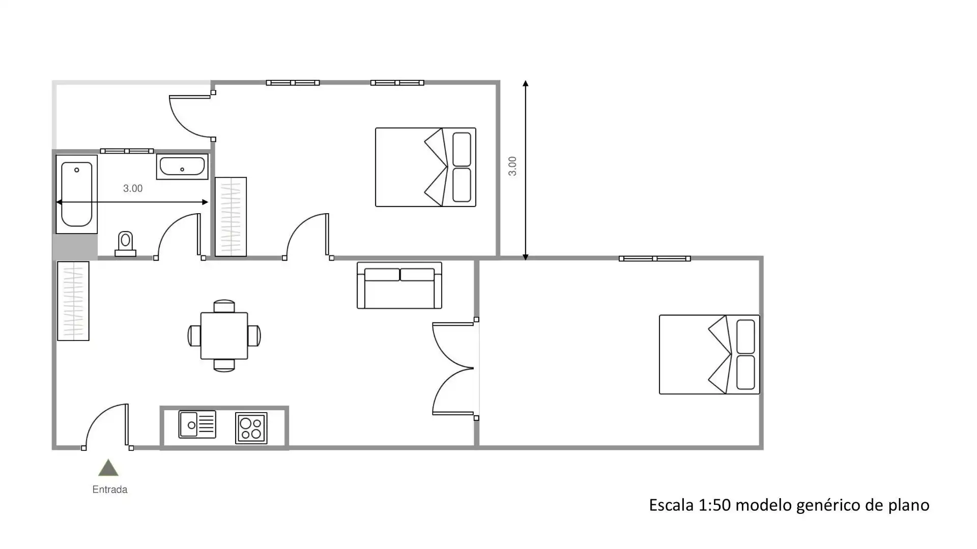Apartament en venda en Mazarrón amb Aire condicionat, Calefacció i Terrassa