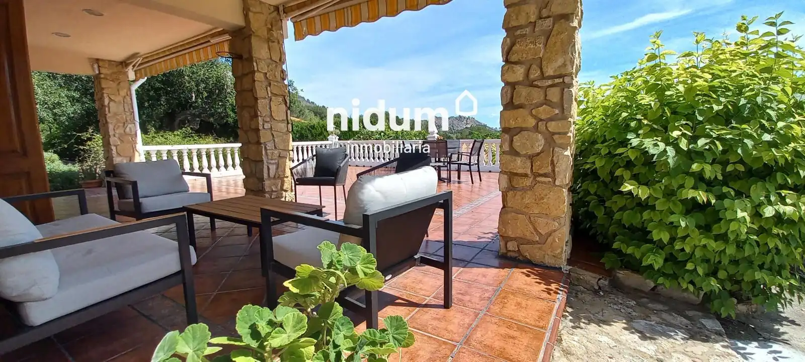 Terrasse von Haus oder Chalet zum Verkauf in Xàtiva mit Abstellraum und Schwimmbad