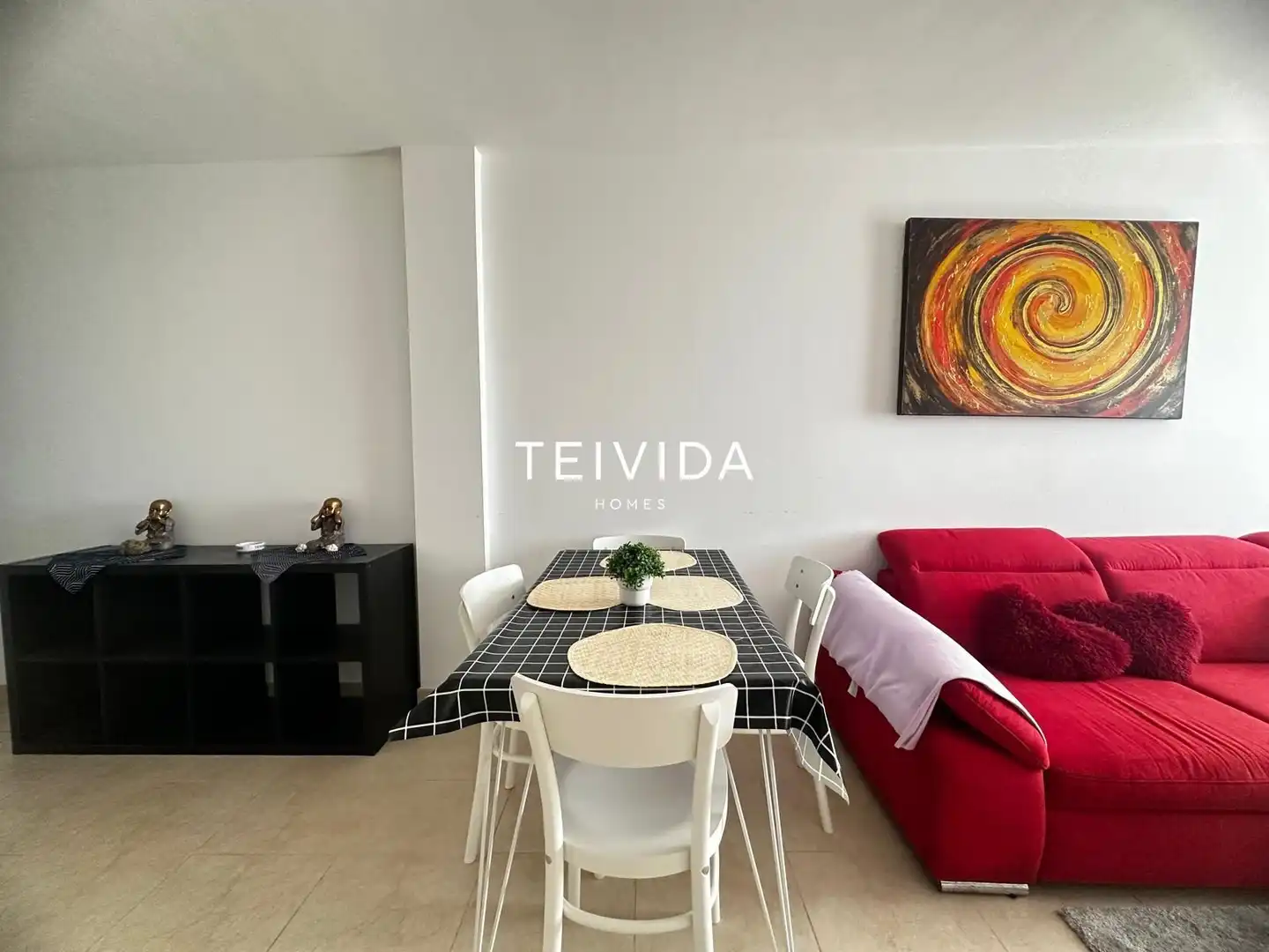 Dining room of Attic for rent in Arona  with Terrace, Swimming Pool and Furnished