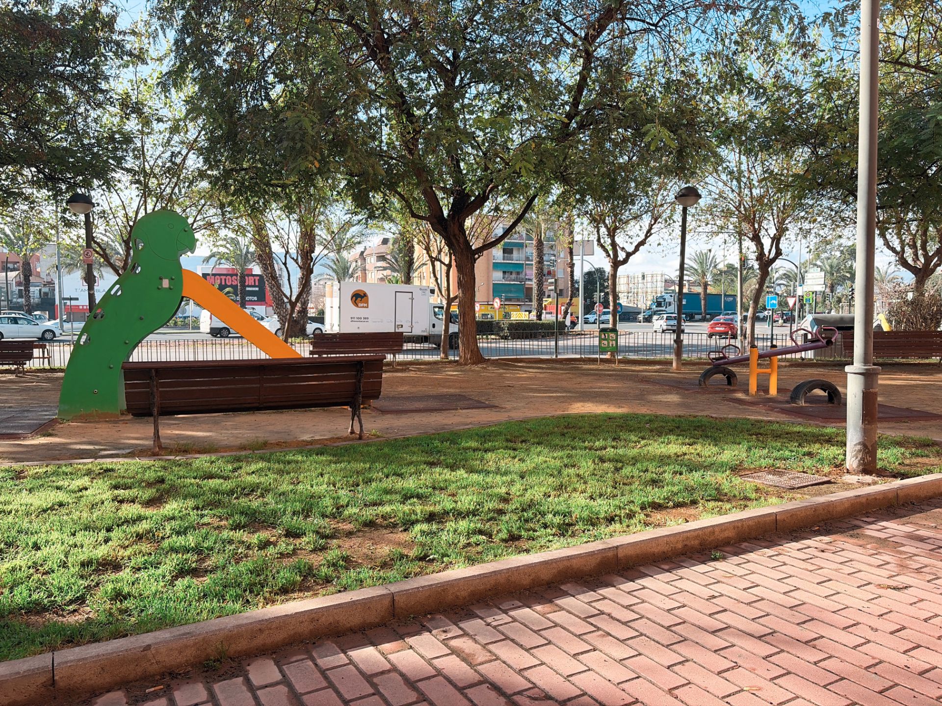 Exterior view of Flat for sale in  Murcia Capital  with Air Conditioner, Storage room and Furnished