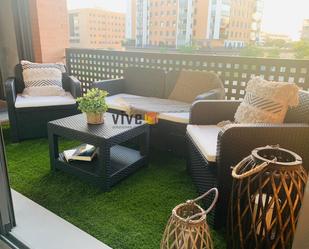 Terrace of Flat for sale in Mairena del Aljarafe  with Air Conditioner, Terrace and Community pool