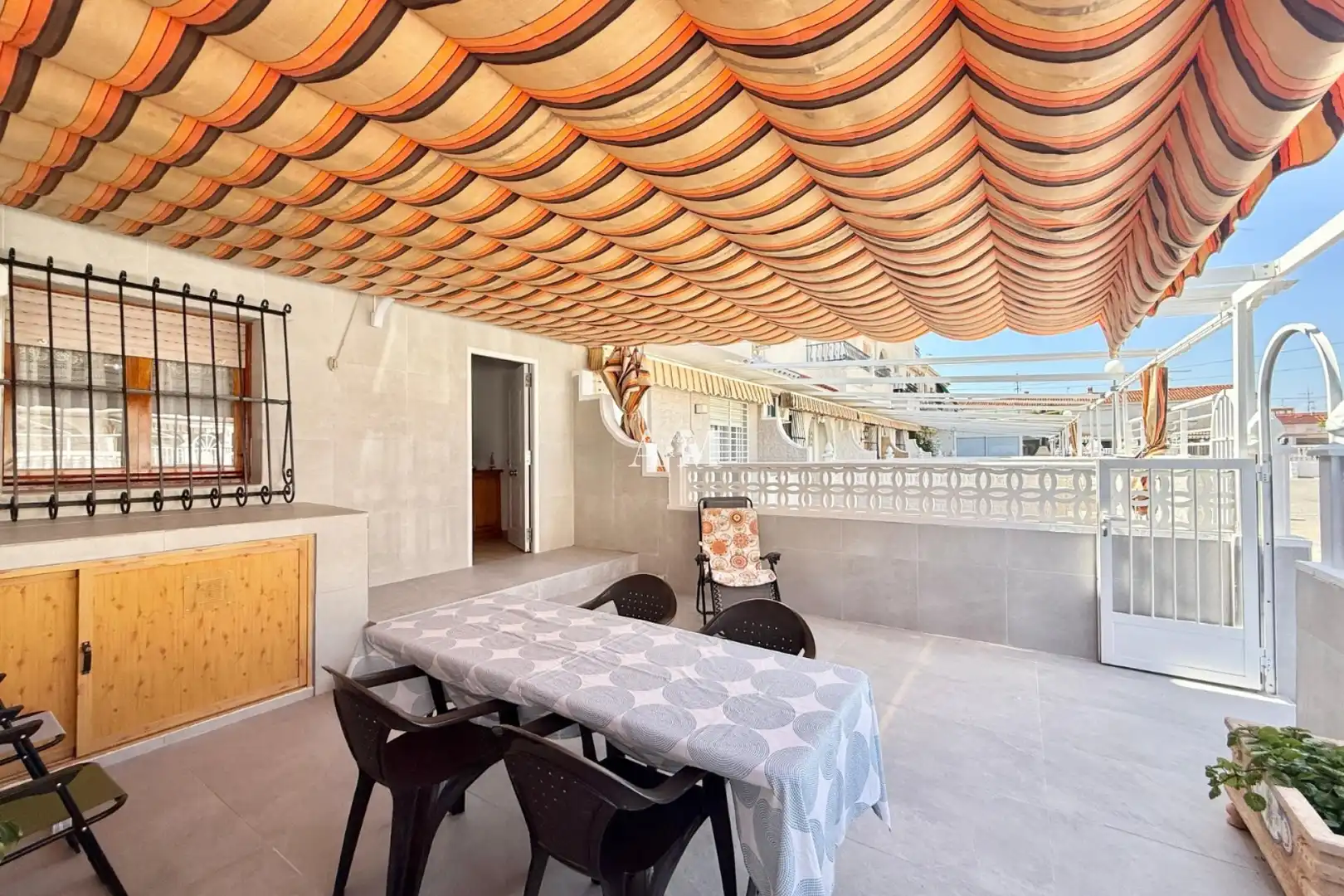 Terrace of Detached homes for rent in Santa Pola  with Air Conditioner, Heating and Private garden
